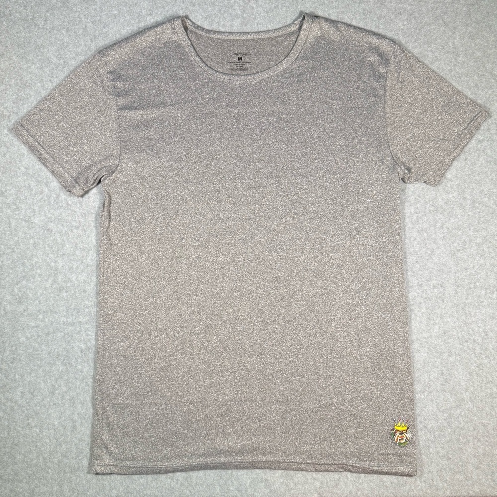 Ed Hardy Gray Fitted Micro Modal T Shirt US Medium